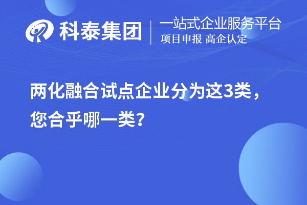 兩化融合試點企業分為三個等級（兩化融合試點企業）