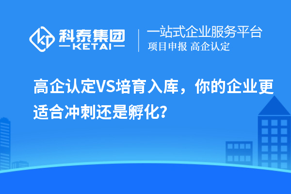 高企認定VS培育入庫，你的企業更適合沖刺還是孵化？